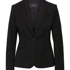 Petite Banana Republic Classic-Fit Bi-Stretch BlazerWomen's